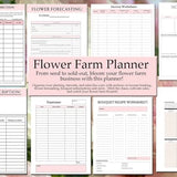 Flower Farmer Business Planner / Gardening Planner