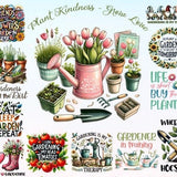 Gardening Sublimation Bundle Gardening Clipart Gardening Tools Clipart Spring Garden Graphics Garden Flowers Png Gardening Equipment Png