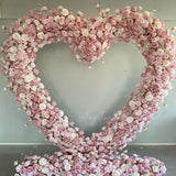 Blush Rose, Pale Pink Arch Flower Arrangements, dusty rose Wedding Archway Flower, Bridal Shower, Engagement Backdrop Decoration