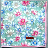 Philippe Venet Vintage Handkerchief Cosmos 17
