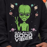 Galactic Good Vibes, Unisex Heavy Blend Crewneck Sweatshirt