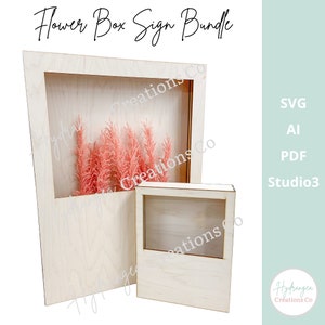 Laser-cut wood welcome sign set, two square plaques with open center window