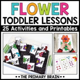 Flower Toddler Activities | Spring Tot School Lesson Plans | Homeschool Preschool Curriculum | Letter F Printable Pages