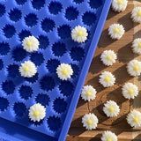 Daisy Scrape n Scoop Wax Tray Silicone Mould. Flower Wax Melt Mould. Scoop Wax Mold
