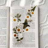 Spring Wildflower Bookmark | Real Dried Flowers | Pretty Bookmark for Women | Gift Idea for Book Lover | Custom Handmade Bookmark