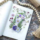 Purple Pressed Flower Bookmark