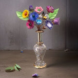 Spring Garden Glass Flower Designer Bouquet Lampwork Flowers
