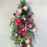 Flower arrangements for the wall Hanging Flower Decoration Floral Wall Arrangement Flower Wall Garland Artificial Flower Arrangement Florina