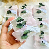Wedding Candle Favor For Guest in Bulk, Flower Candle Favors, Engagement Candle Favor