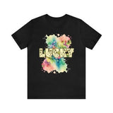 St Patrick's Day Lucky T-Shirt | Irish Clover Comfort Colors | Shamrock Pattern Flowers | Watercolor Tshirt Express Delivery Available