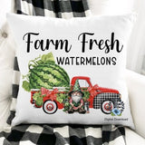 Watermelon Truck png, Gnome Sublimation Designs, Farm Fresh, Farmers Market Summer Clipart Digital Download