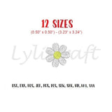 Mini Daisy Embroidery Design, Small Daisy Machine Embroidery Design, Flower Embroidery, Floral Embroidery, Spring Embroidery,Baby Embroidery