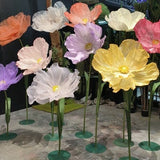 Customizable Giant Paper Silk Flowers Oversized Flowers for Events