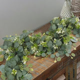 Eucalyptus Garland Summer, Faux Eucalyptus, Artificial Flowers, Artificial Eucalyptus, DIY Wedding Greenery, DIY Flower Decor, Free Delivery