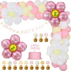 Groovy Daisy Delight: Flower Power Boho Birthday - Party Kit 10-15 Working Day Delivery