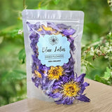 Organic Egyptian Blue Lotus á Premium Blue Lotus Flowers, Buddhism Tea for Yoga, FREE SHIPPING available