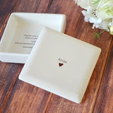 Unique Flower Girl Gift, Flower Girl Present, Gift for Flower Girl, Bridal Party Gift, Flower Girl Gift Idea - Square Keepsake Box