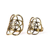 Sacred Geometry Seed Of Life Ring Brass Yoga Jewellery, Handmade, Tribal Jewellery, Spiritual Ring Gift Boxed+ Gift Bag , Free UK Delivery