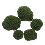 4 Pcs Fake Moss for Plants Artificial Crafts Decorating Landscaping Green Plant