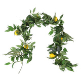Realistic 180cm Willow Leaf Lemon Vine for Floral Arrangements and Events Green Plant