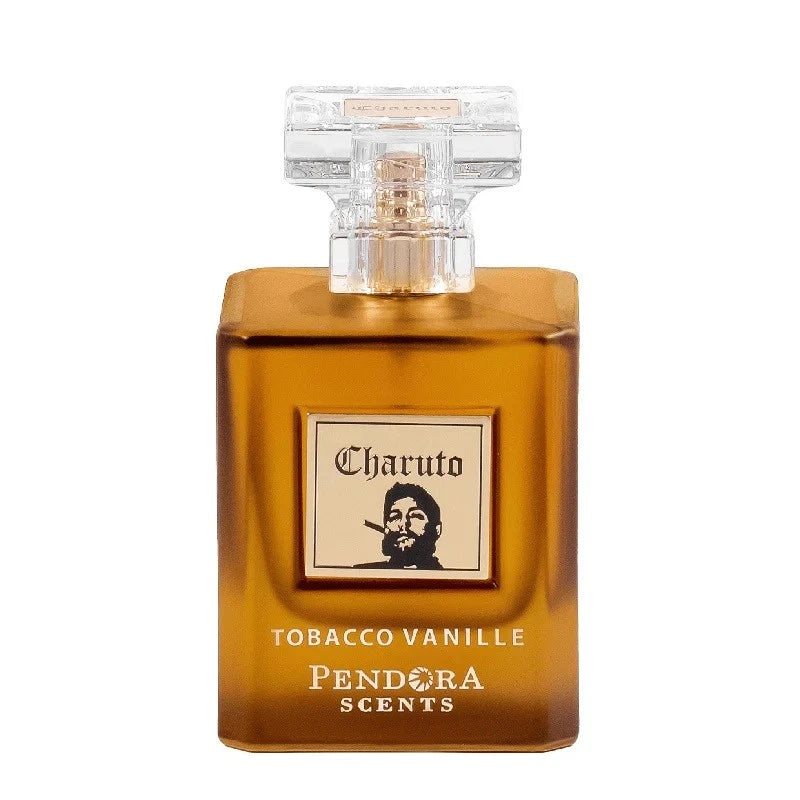 Paris Corner Charuto Tobacco Vanille EDP bottle, amber glass with clear cap