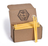 100% Pure Beeswax Dipped Hanukkah, Orthodox Church or Birthday Candles, 8" or 6" Bouquet