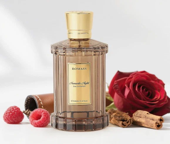 ROMASS Nomadic Night Perfume 3.4oz/100ml | Midnight black glass | --without box EDP