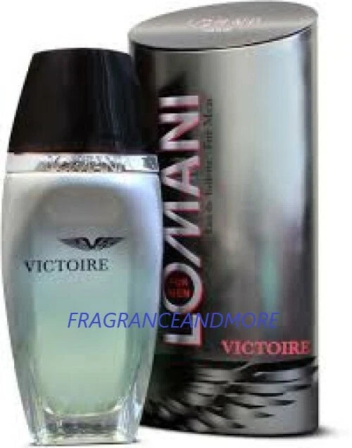 LOMANI VICTOIRE COLOGNE FOR MEN 3.3 OZ / 100 ML EAU DE TOILETTE SPRAY NEW IN BOX EDT