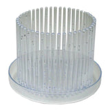 5.25" Crystal Diamond Orchitop Carousel Orchid Pot with Detachable Saucer,Brand New Orchids