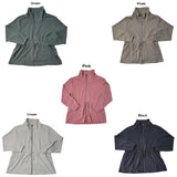 Member's Mark Women's Relaxed Fit Soft Sandwash Jacket Roses