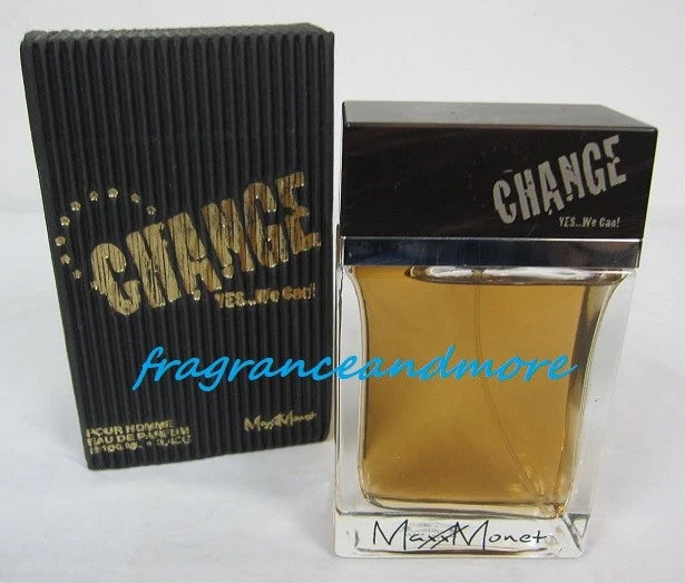 MAXX MONET CHANGE YES WE CAN POUR HOMME 3.4 OZ 100 ML EAU DE TOILETTE SPRAY NIB EDT