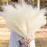 Artificial Pampas Grass Reed Flower Bunch Wedding Bouquet Decor Party Decoration Pampas Grass