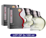 Lot of 2 Chastity for Men by Rasasi 100ml Spray - Free Express Shipping SEALED EDP