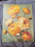 Pop Up Cards for Mom, 3D Paper Ranunculus Bouquets Ranunculus in Sunshine Ranunculus