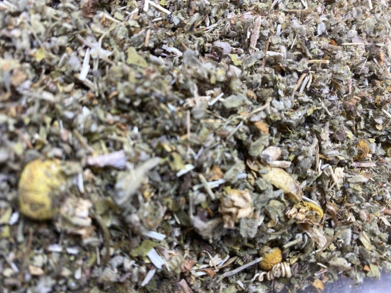 Hyssop Chamomile Passionflower Marshmallow Mullein - No.75 Herbal Blend Mixtures Dried Flower