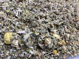 Hyssop Chamomile Passionflower Marshmallow Mullein - No.75 Herbal Blend Mixtures Dried Flower