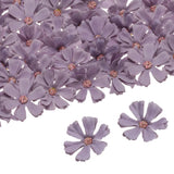 50pcs Artificial Daisies Flower Heads,1.8" Silk Fake Daisies Heads, Purple Daisies