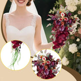 Wedding Bouquet Decoration Rose Water Drop Bouquet