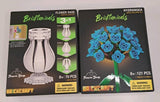 Lot of 2 New Brickcraft Bricktanicals Blue Hydrangea & Flower Vase Sealed Gift Hydrangea