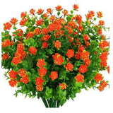 Lot Artificial Flowers Outdoor UV Resistant Boxwood Fake Plants Shrubs Decor Green Plant