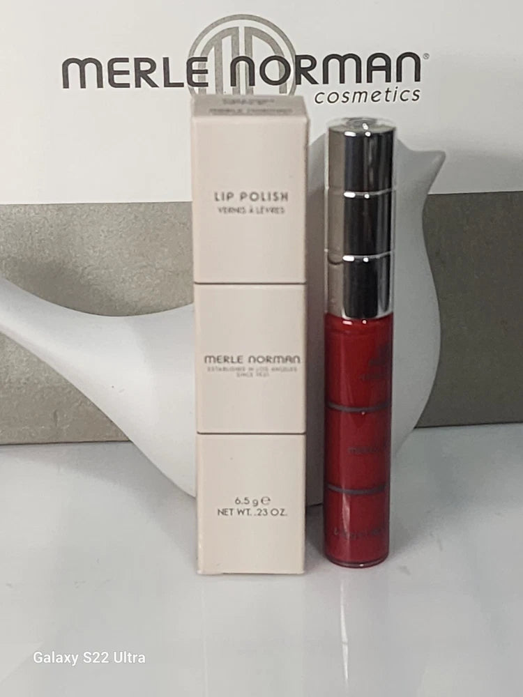 MERLE NORMAN LIP POLISH -CHOOSE YOUR  COLORS...23 oz. FULL SIZE... NEW Bouquet
