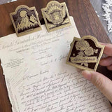 Notebook Brass Clip Roses