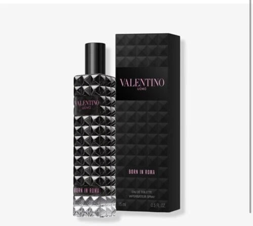 Valentino UOMO Born In Roma Eau De Toilette 15ml / 0.5 oz Exprtn 2027 New Sealed EDT