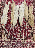 6 Artificial Glitter Pampas Grass Stems 47Ó Long Hobby lobby Pampas Grass
