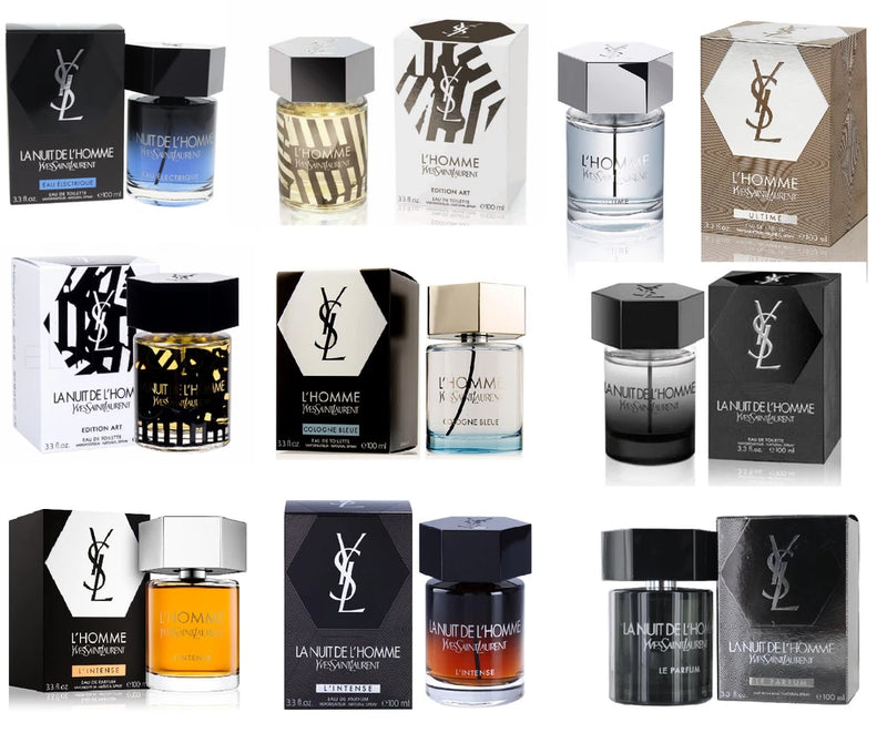Yves Saint Laurent L'HOMME Men perfumes many products 100ml/3.4oz NIB Authentic EDP