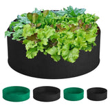 Garden Raised Fabric Bed Planting Bag 50/100Gallon Flower Plant Vegetable Grow Garden Plants