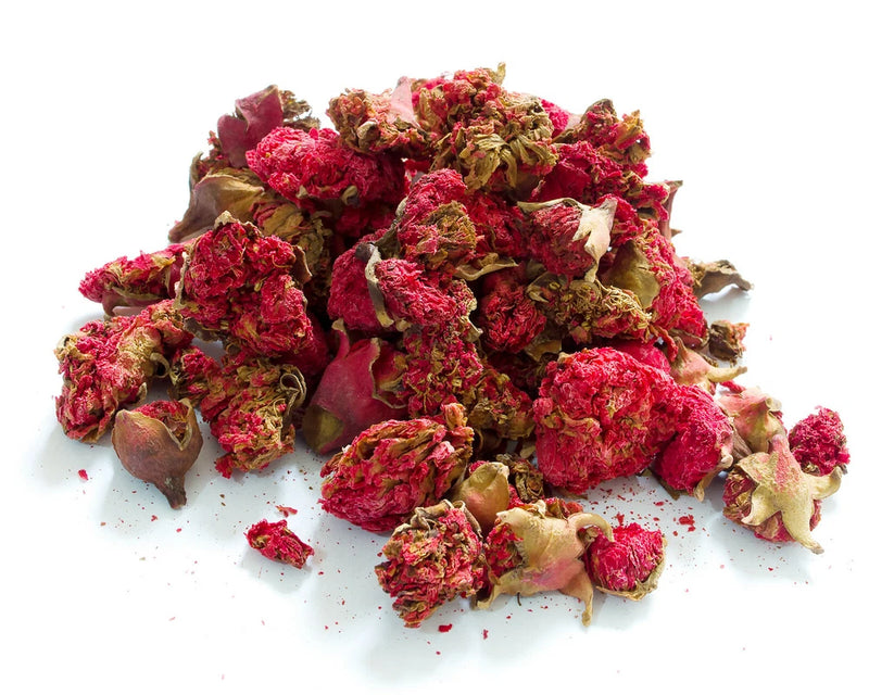Dried Pomegranate Flower Whole, Red Flowers Craft Cake Decor Candle Tea Making Dried Flower