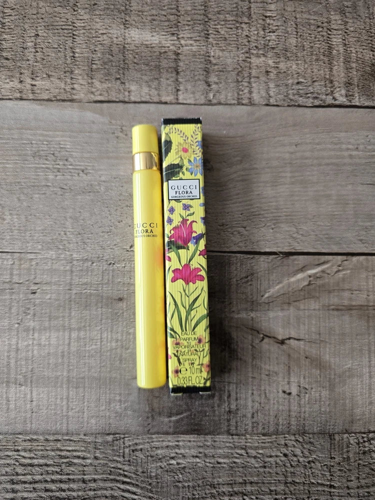 Gucci Flora Gorgeous Orchid EDP Travel Size Spray 10ml New In Box EDP