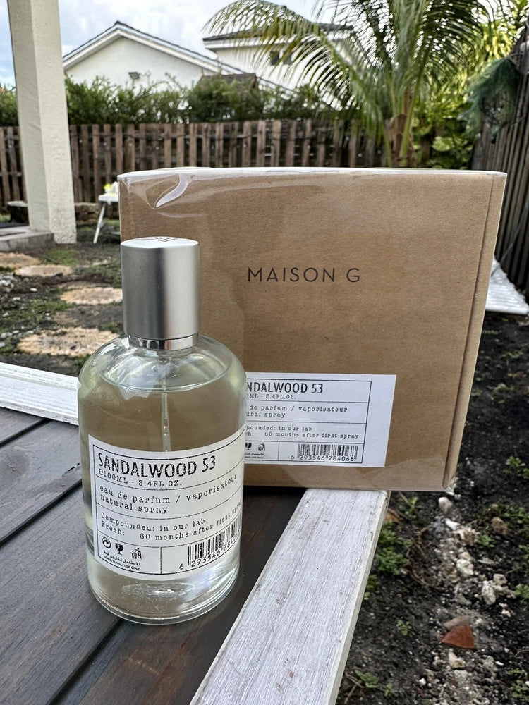 SANDALWOOD 53 EDP 3.4oz/100ml MAISON G NOUVEAU ** LE LABO SANTAL 33 ** SEALED EDP