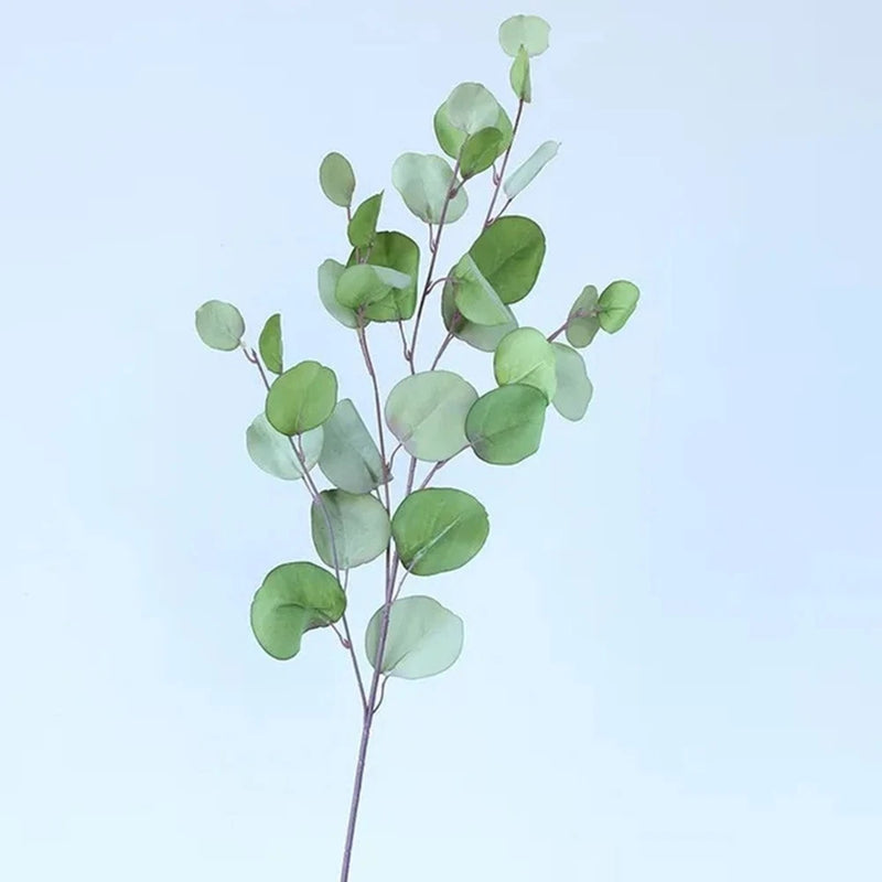 Eucalyptus Leaf Artificial Plants Wall MoneyFake Flowers Arrangement Accessories Green Plant